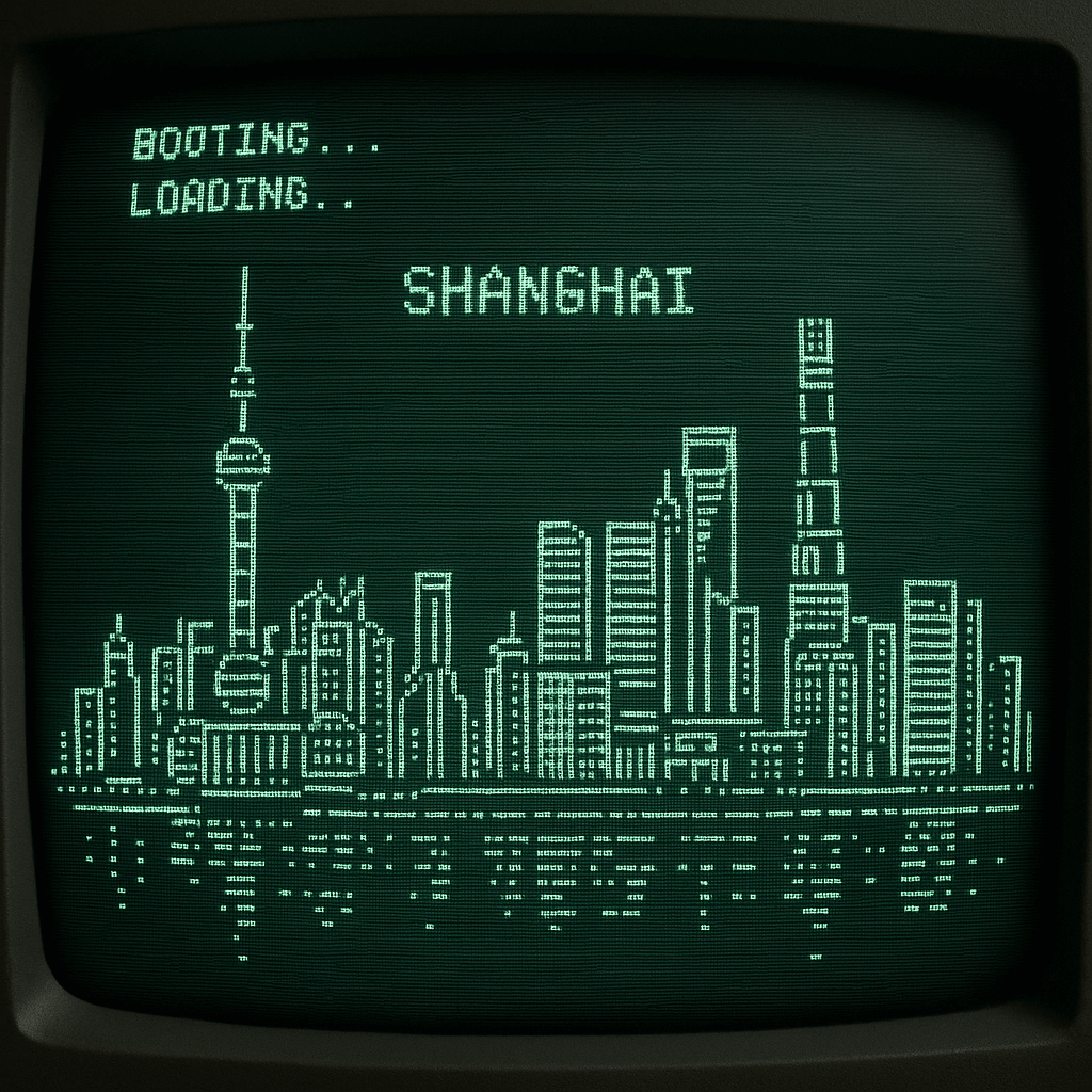 复古CRT电脑启动屏幕